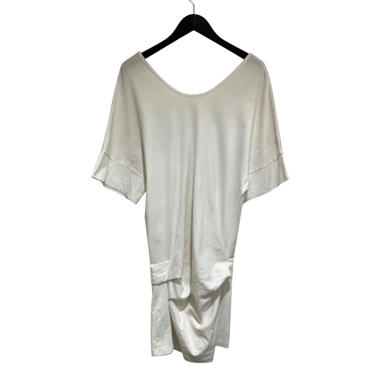 LIMI fue リミフゥ 白Tシャツ 黒色サスペンダー 長袖 ロンT リミフー LIMI fue リミフゥ 白Tシャツ 黒色サスペンダー 長袖 ロンT