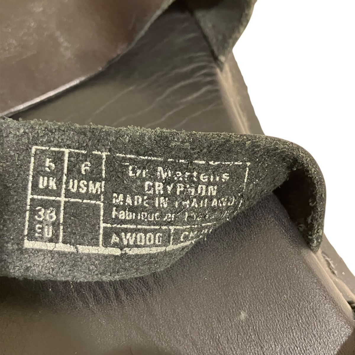 Dr．Martens レザーサンダル 古着・中古-6枚目のアイテム画像