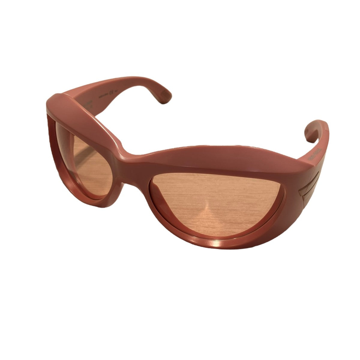 BOTTEGA VENETA ドロップ パイロット サングラス Bottega Veneta® Drop Aviator Sunglasses in Black/yellow