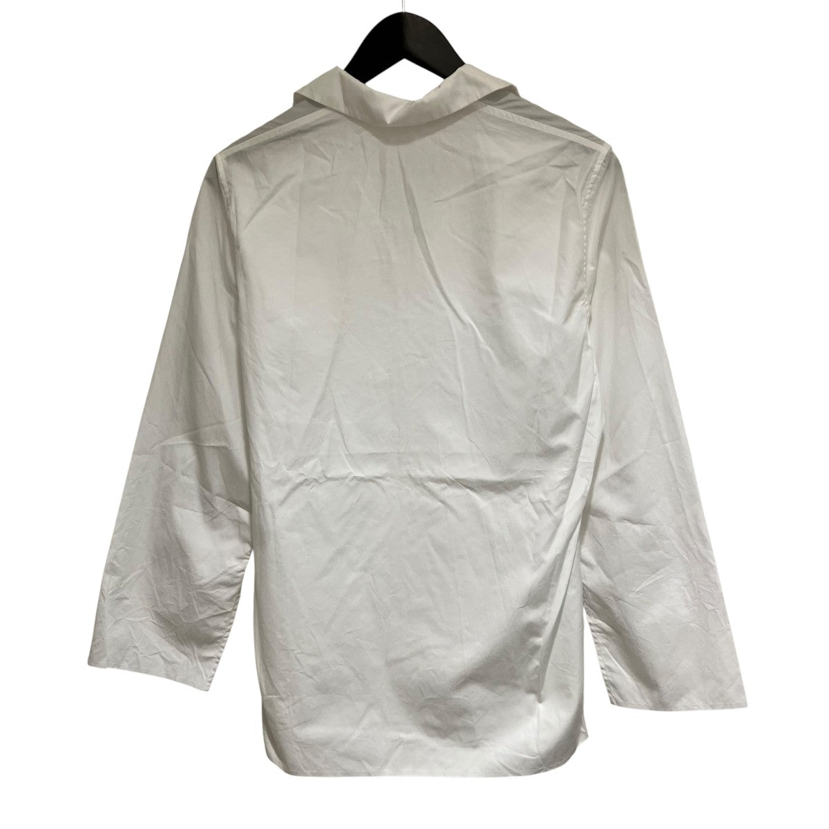 Curensology(カレンソロジー) コットンフラットカラーブラウス長袖  