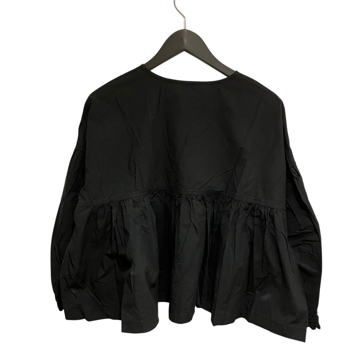 リネンスタンドフリルブラウス01175-1112-33