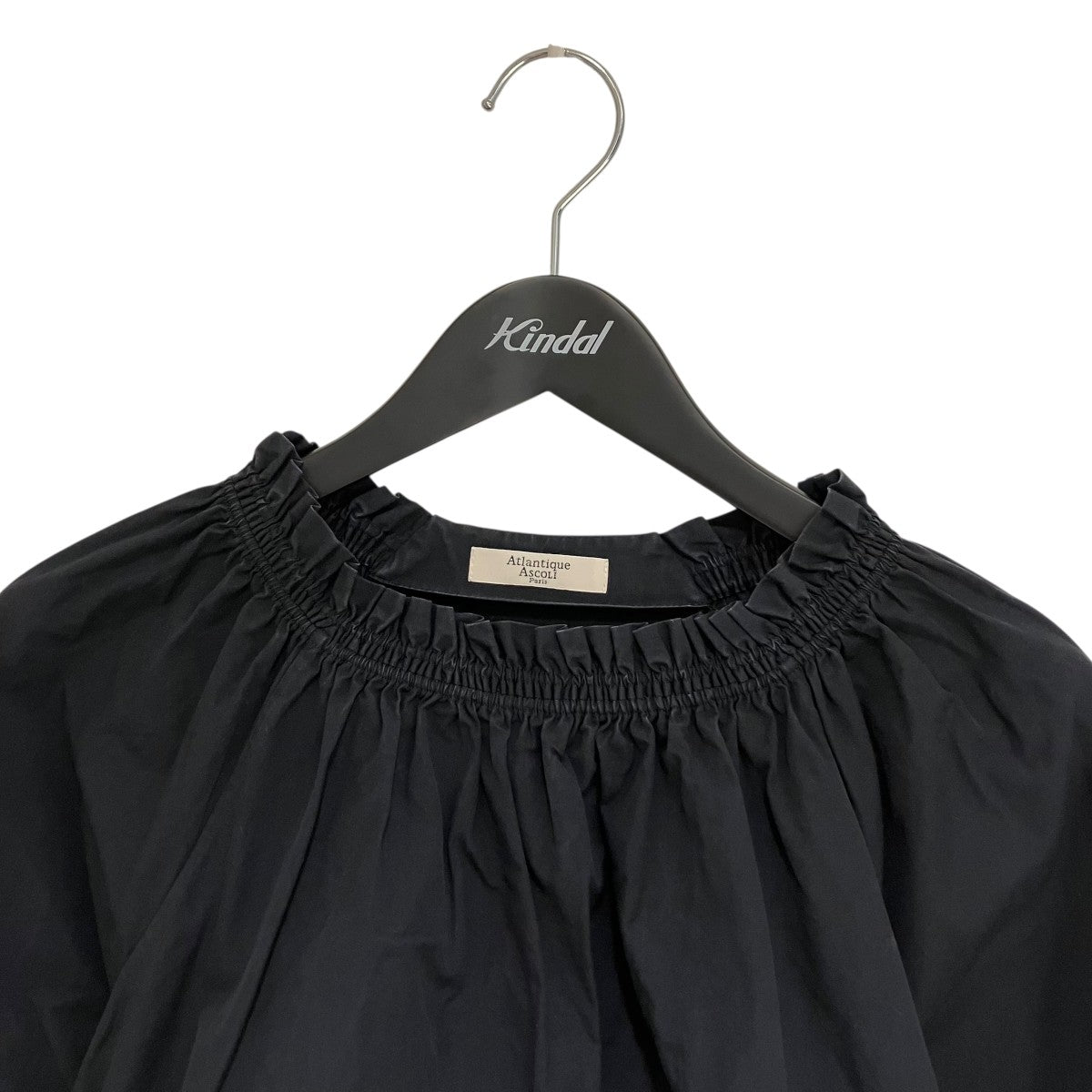 Atlantique Ascoli フリルカラー長袖ブラウス3-OBV7-16 古着・中古-3枚目のアイテム画像