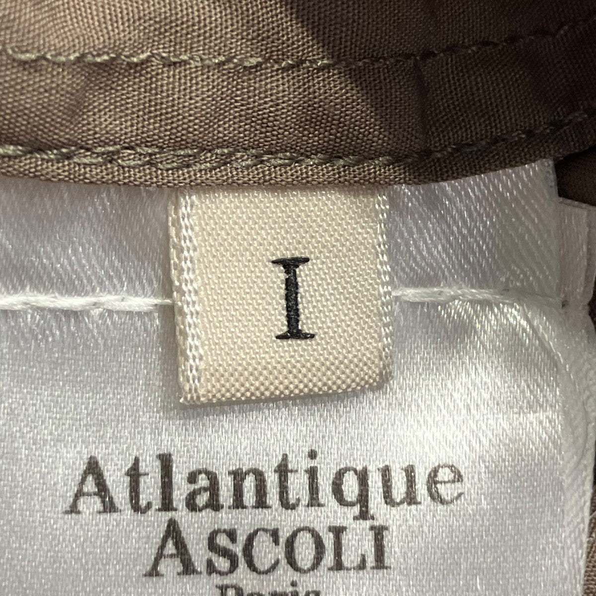 Atlantique Ascoli アトランティックアスコリ ブラウス S 茶 【古着】【中古】【送料無料】 楽天市場】アトランティックアスコリの通販