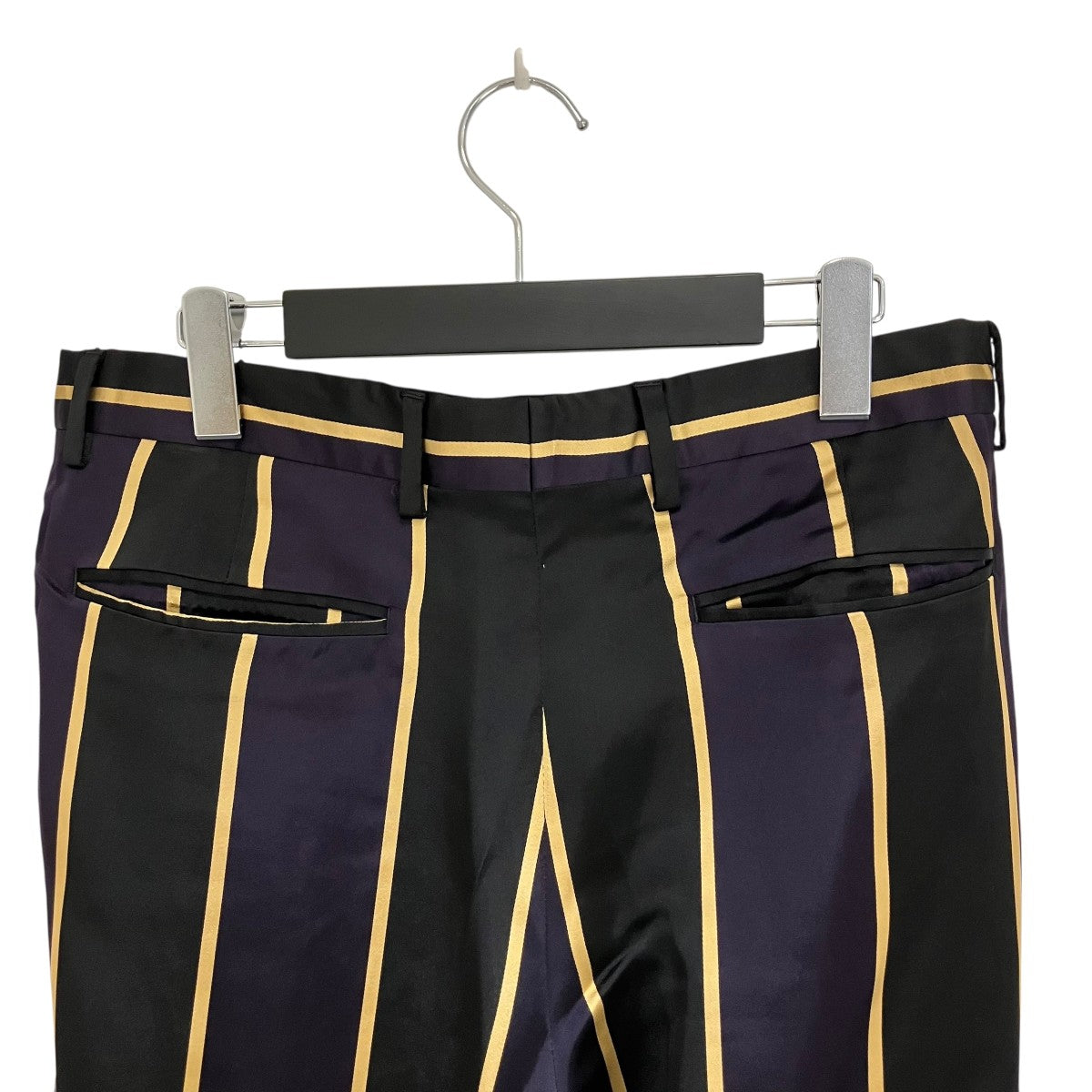 DRIES VAN NOTEN ストライプ スラックス 50 楽天市場】【中古】DRIES VAN NOTEN ストライプ3タック