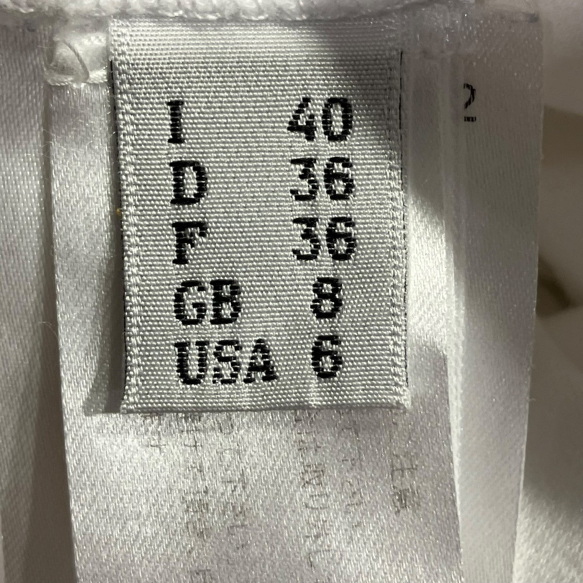 CEDRIC CHARLIER フリル半袖TシャツEPF938A0702 古着・中古-5枚目のアイテム画像