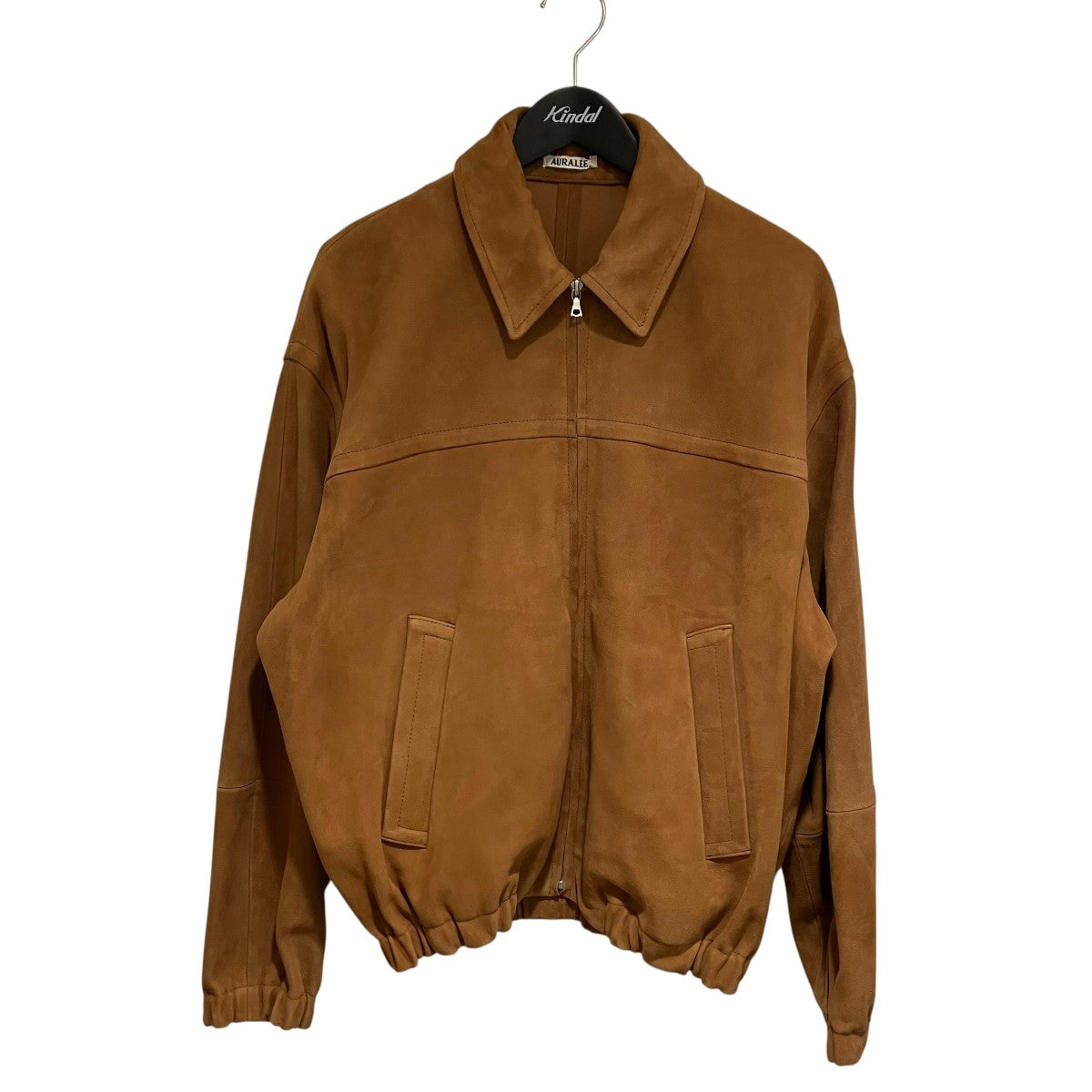 AURALEE(オーラリー) 25SSLAMB SUEDE ZIP BLOUSONラムスウェード