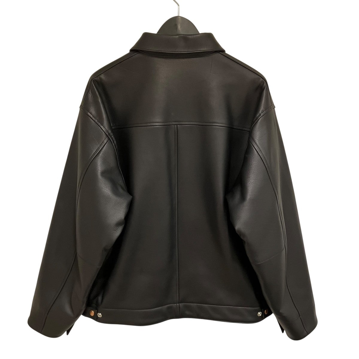 【限定】COMOLI 24AW カーフスキンジップショートジャケット サイズ2 COMOLI(コモリ) 24AWカーフスキン ジップショートジャケット
