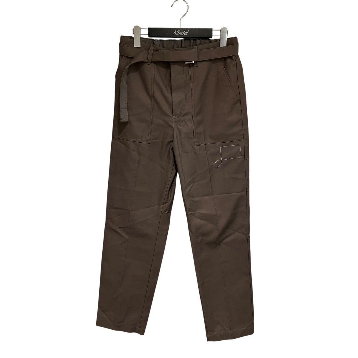 25SSCotton Back Satin Pantsパンツ25-03696M