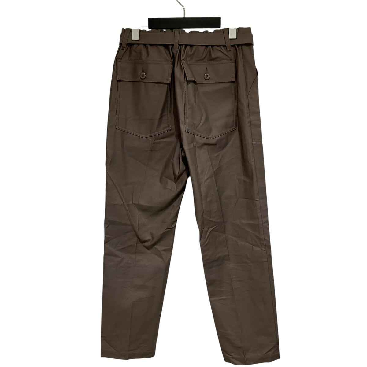 25SSCotton Back Satin Pantsパンツ25-03696M