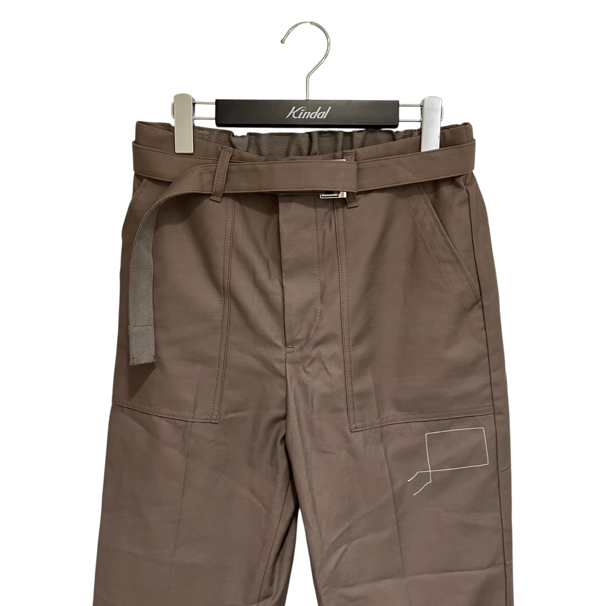 25SSCotton Back Satin Pantsパンツ25-03696M