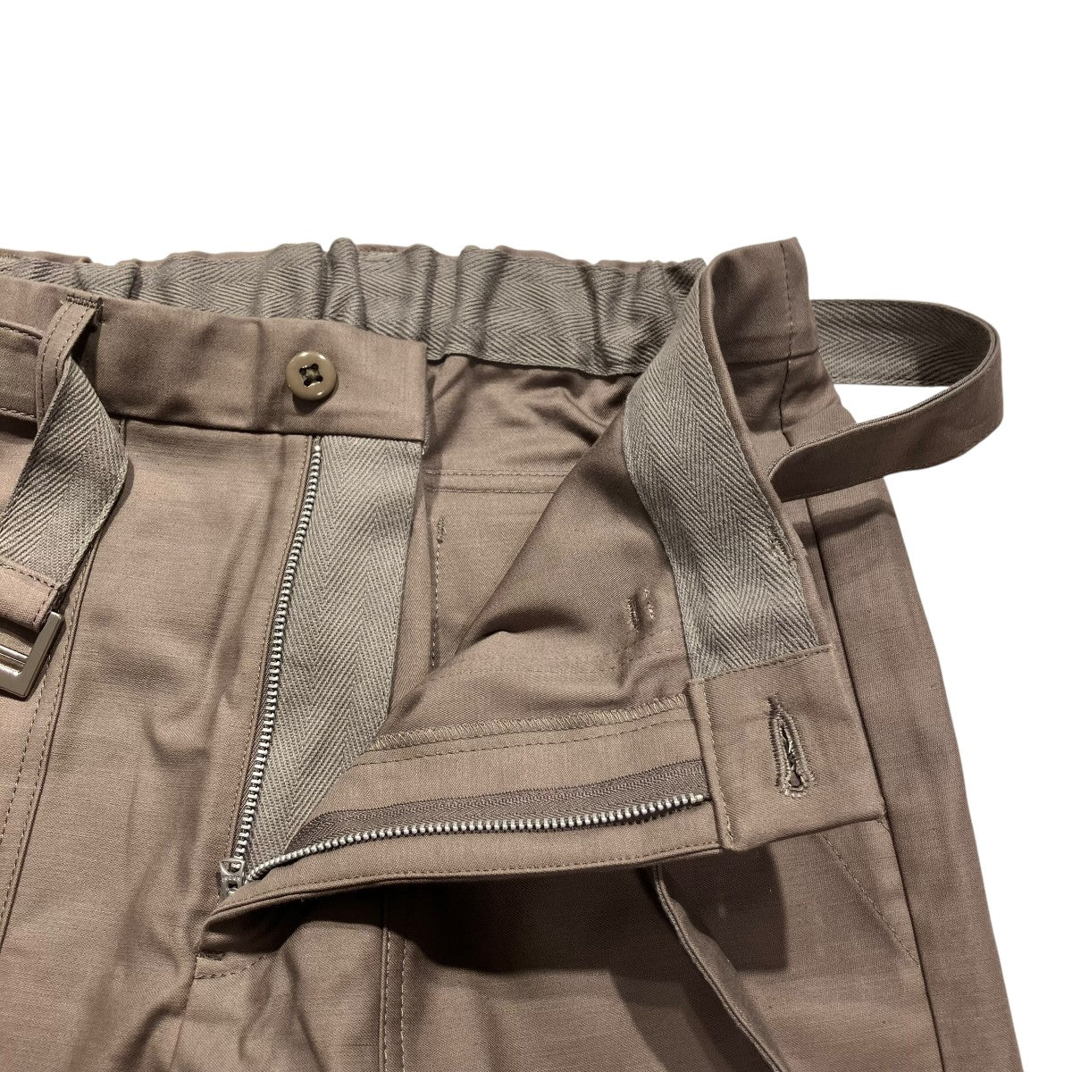 25SSCotton Back Satin Pantsパンツ25-03696M