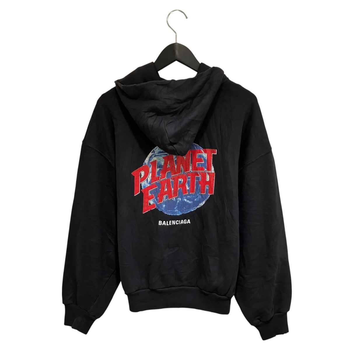 BALENCIAGA PLANET EARTH パーカー BALENCIAGA*自由なスタイル*プラネット アース ジップパーカー