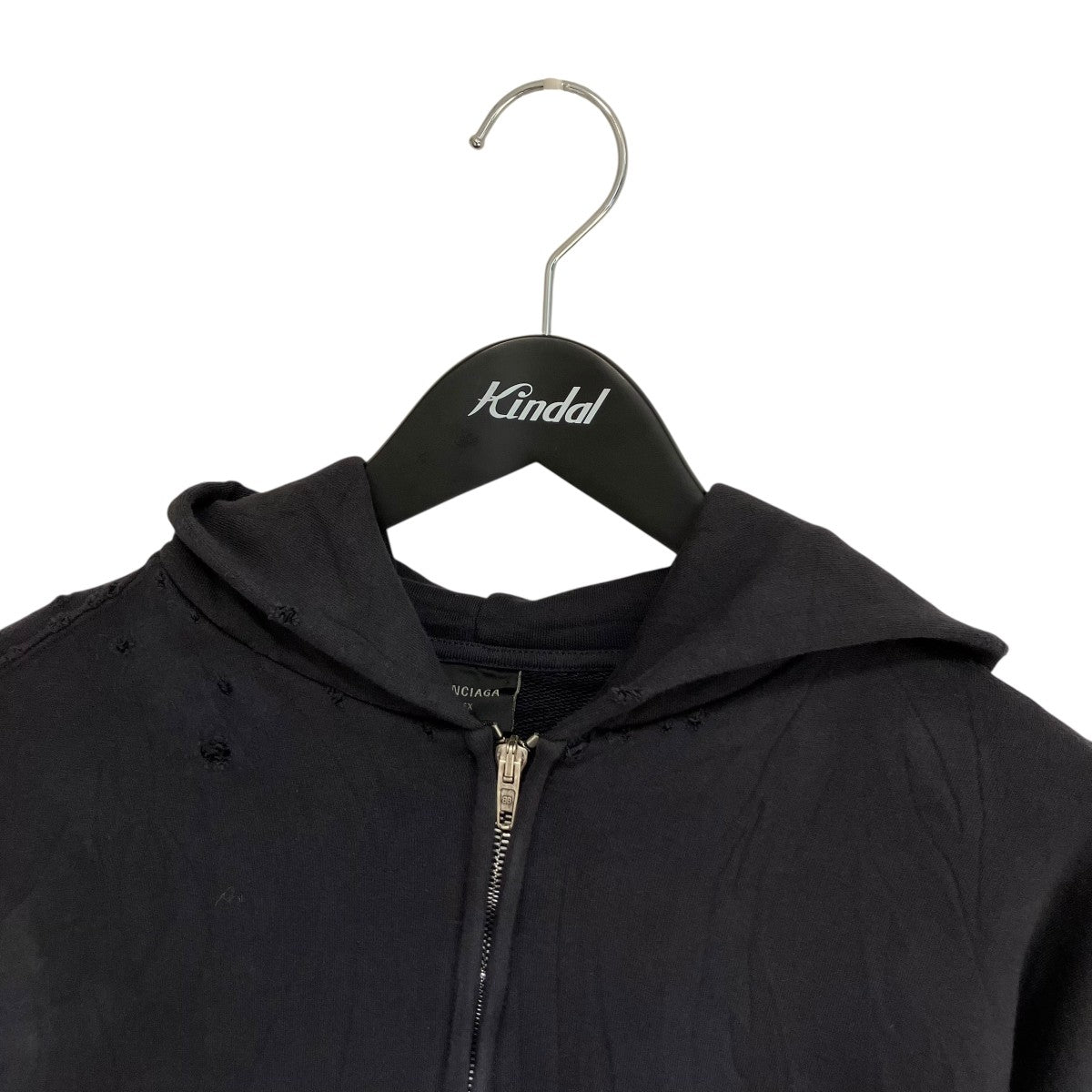 BALENCIAGA(バレンシアガ) planet earth zip-up hoodie長袖