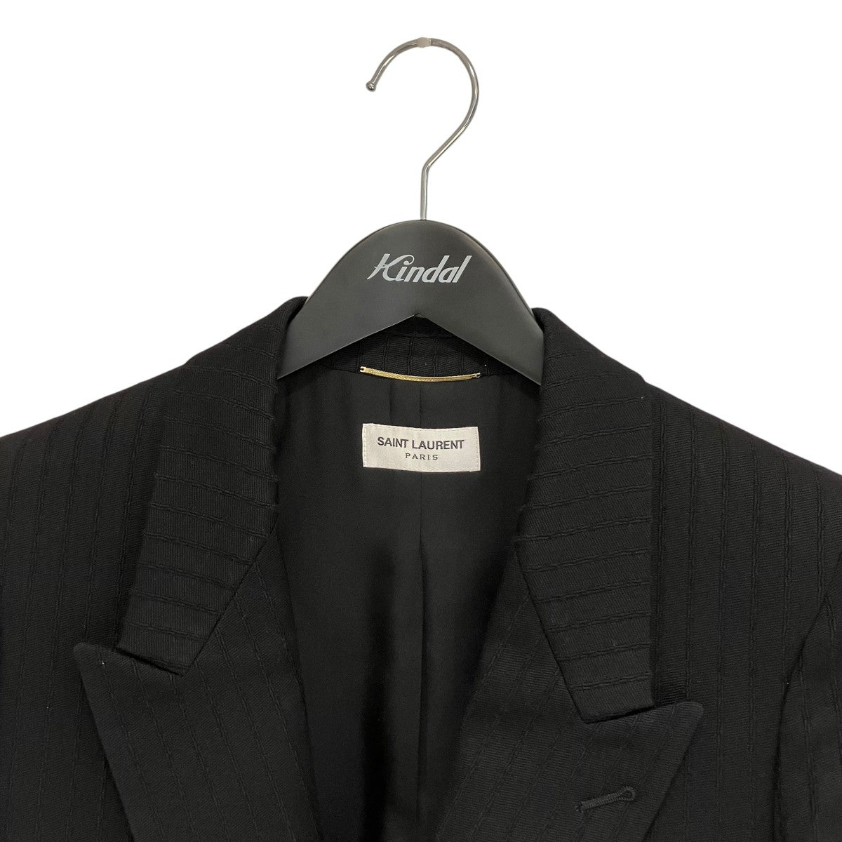 【極美品】SAINT LAURENT ストライプ　ダブルテーラードジャケット Saint Laurent ストライプ ダブルジャケット 通販 - FARFETCH