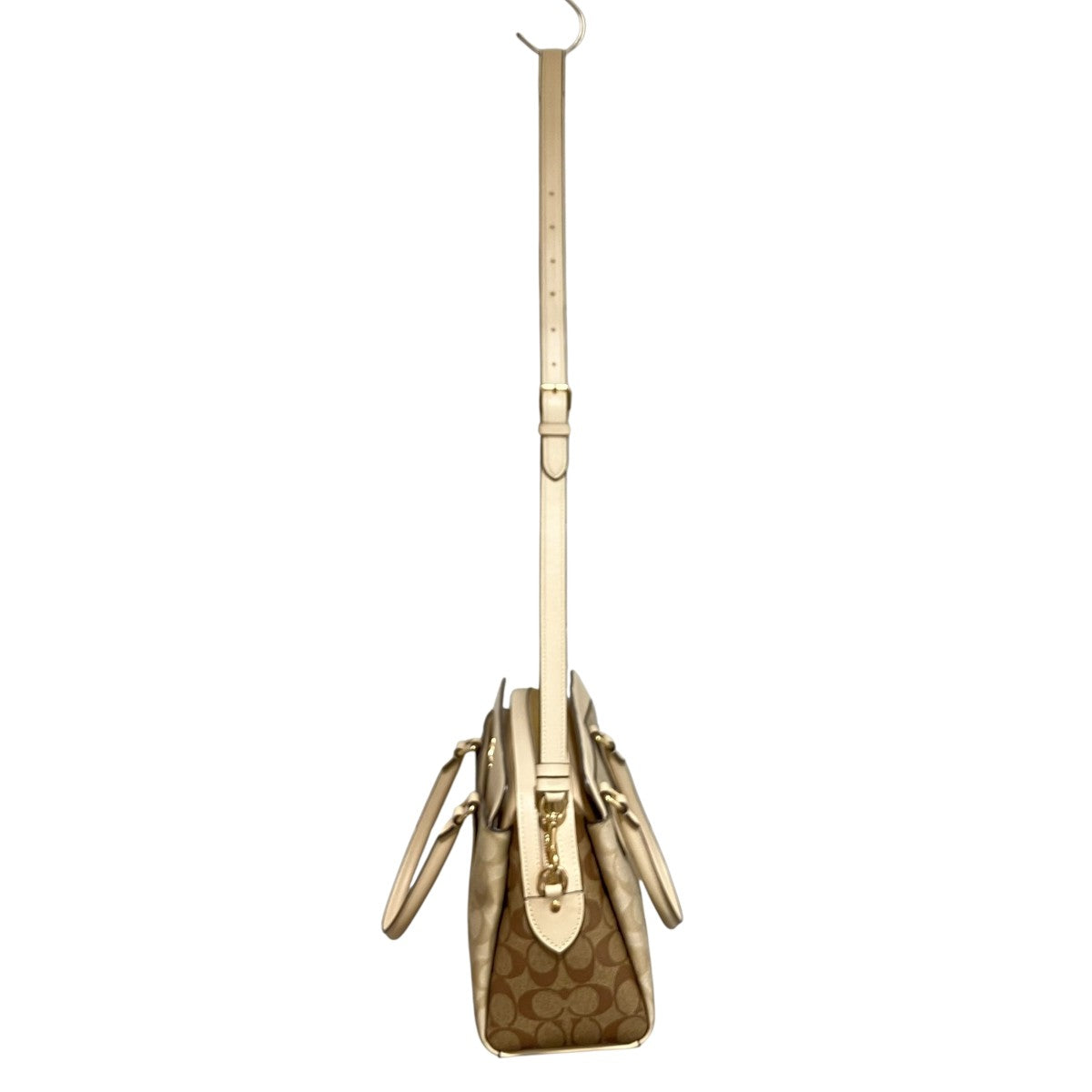 COACH ダーシー キャリーオール・ブロックド シグネチャー キャンバス2WAYバッグN2L2379-CH286 古着・中古-2枚目のアイテム画像