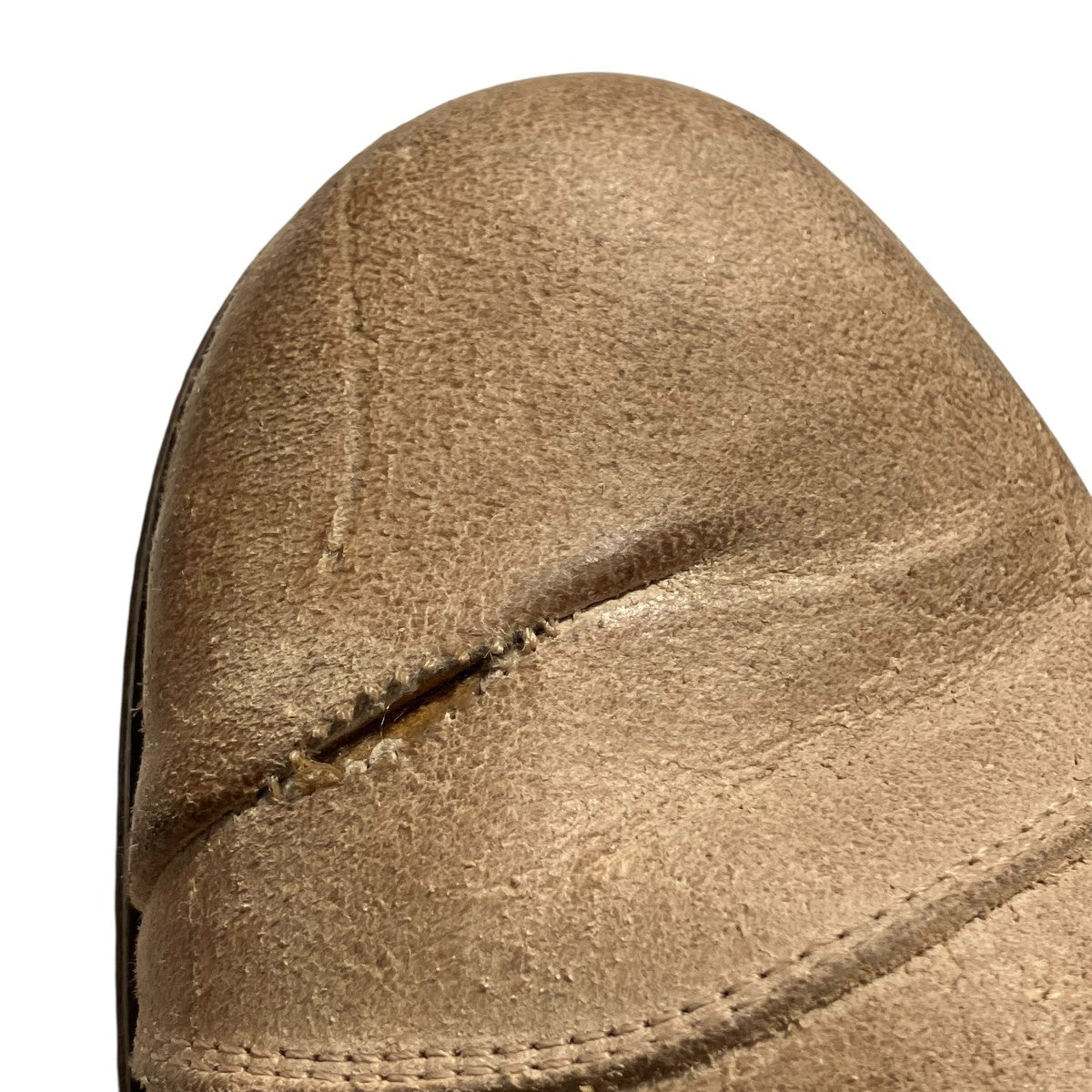 DIESEL(ディーゼル) サイドジップブーツ ベージュ サイズ 44｜【公式