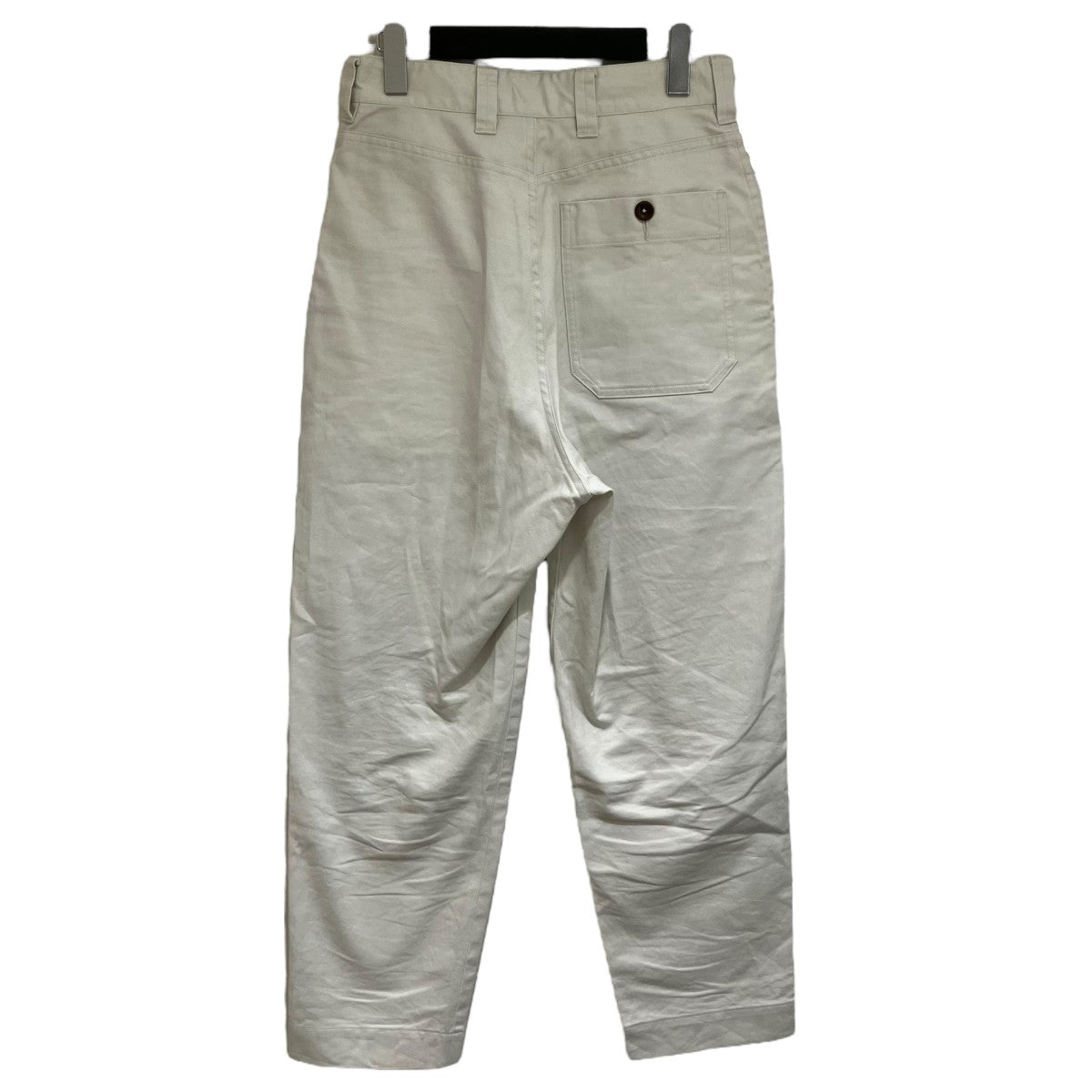 新品 MHL. COTTON NYLON DRILL KHAKI パンツ MHL. - 25ss MHL. COTTON NYLON DRILL KHAKI パンツ の通販 by