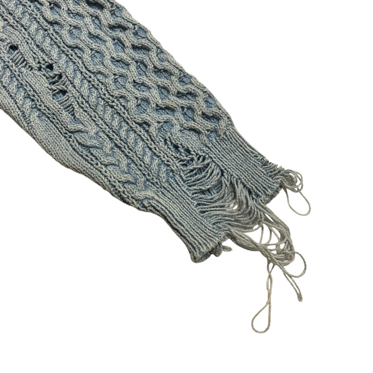 Maison MIHARA YASUHIRO(メゾンミハラヤスヒロ) Distressed Cable Knit