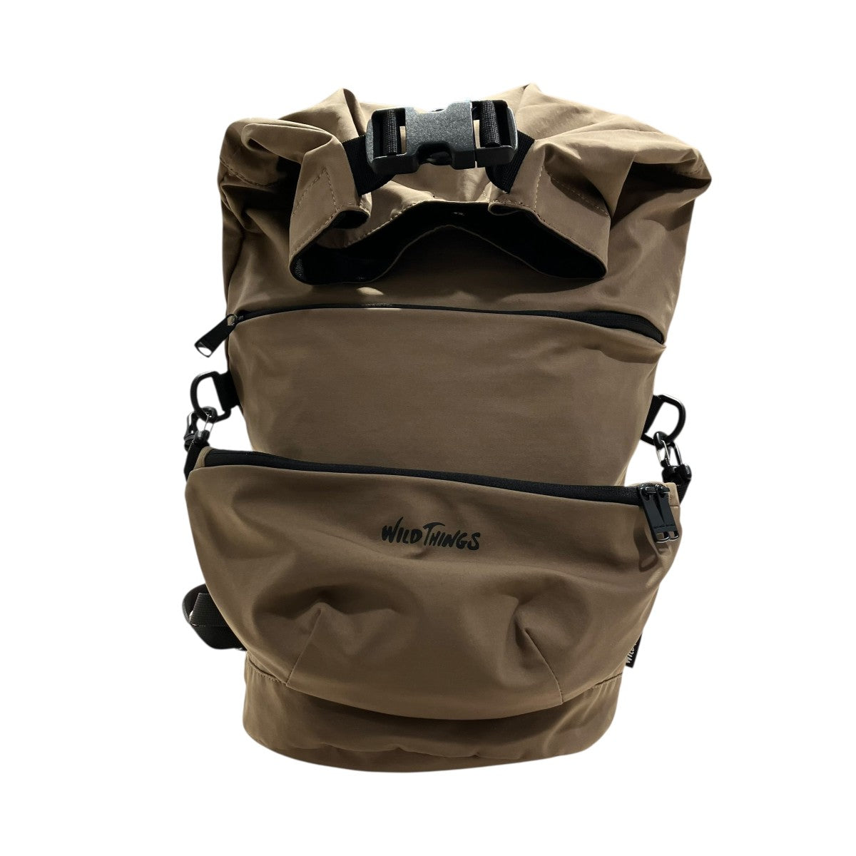 jun mikami × wild things バックパック カーキ ベージュ