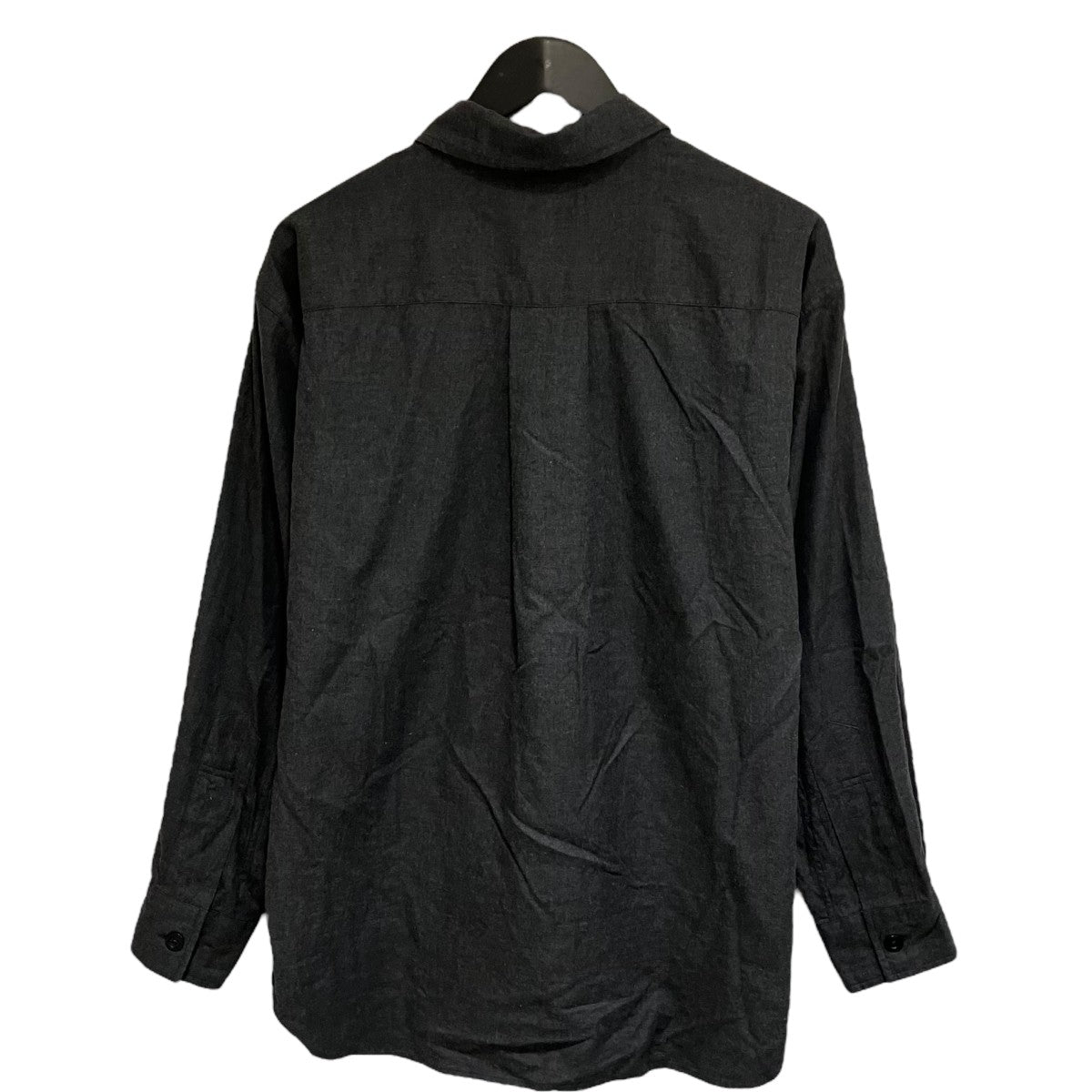 24AWBRUSHED COTTON SILK TWILL長袖ブラウス579-4250007