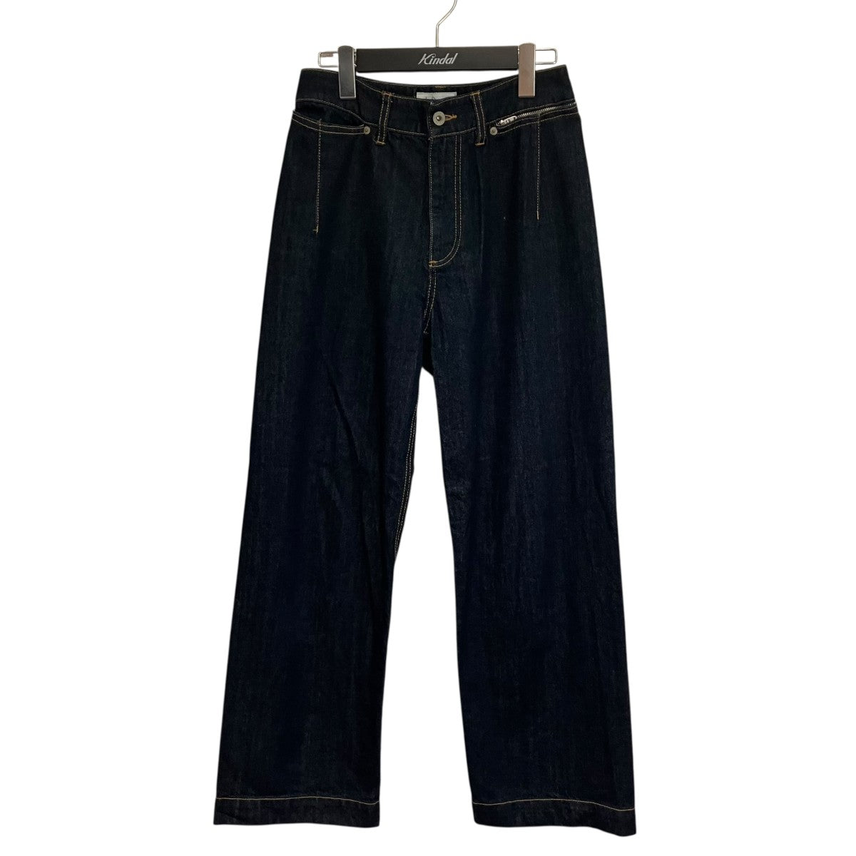 LE DENIMデニムバギーパンツ20-030-912-7713-1-0