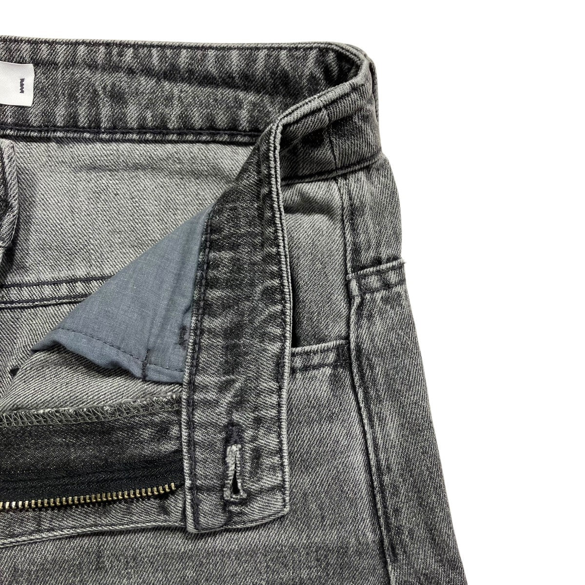 SOLAMONAT(ソラモナ) 5Pカーブジーンズデニムパンツ ブラック サイズ M