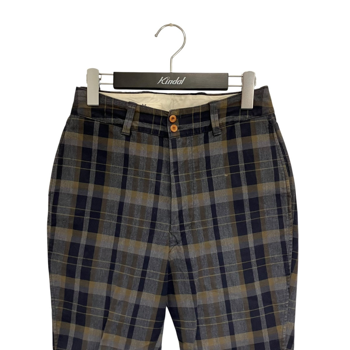 Wクロスストレッチ馬比女 ジョッパーズパンツチェックパンツ5086063