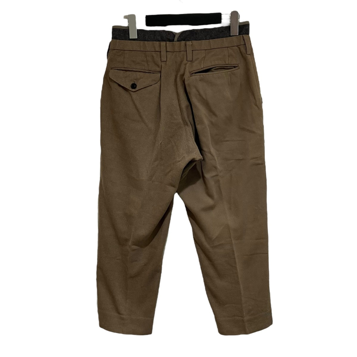 KOLOR(カラー) クロップドパンツ13WCM-P05104 13WCM-P05104 ブラウン