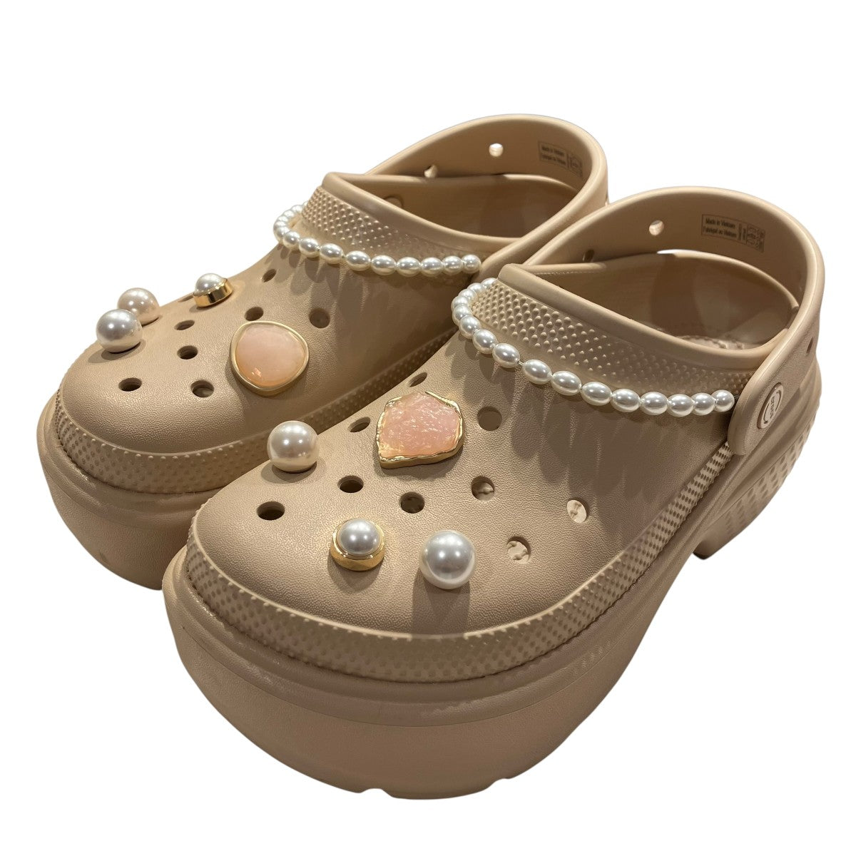 crocs STOMP CRYSTAL CLOGサンダル 古着・中古-1枚目のアイテム画像