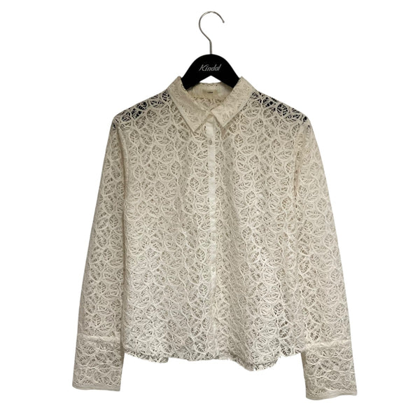 IENA(イエナ) 24SSラッセルレースシャツ24-050-900-0740-3-0 24-050