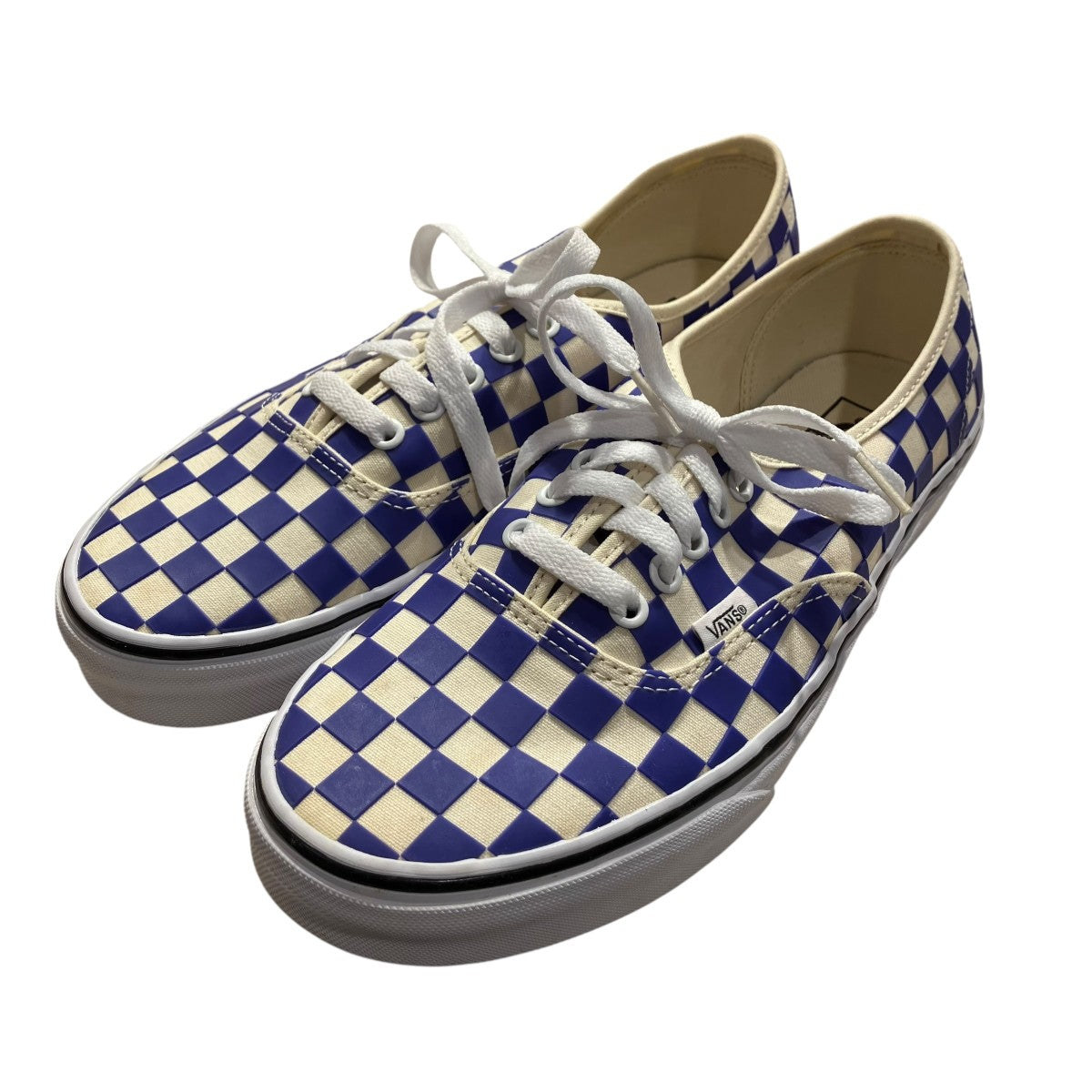 VANS Checker Authenticスニーカー 古着・中古-1枚目のアイテム画像