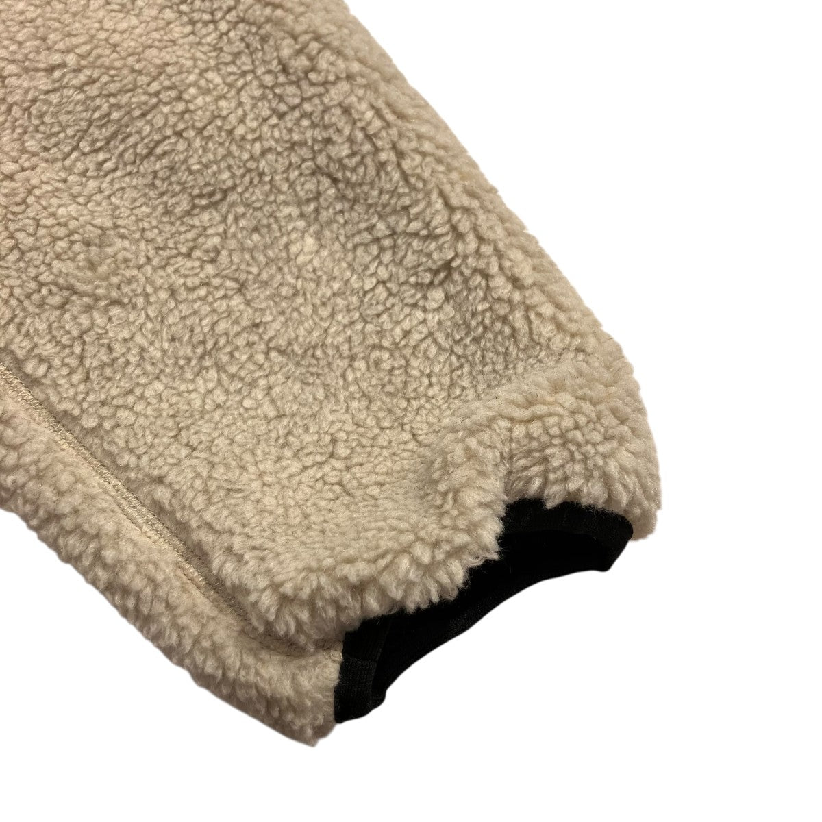 ポリエステルアクリルボア ジップアップブルゾンフリースジャケット12-07-14-07701