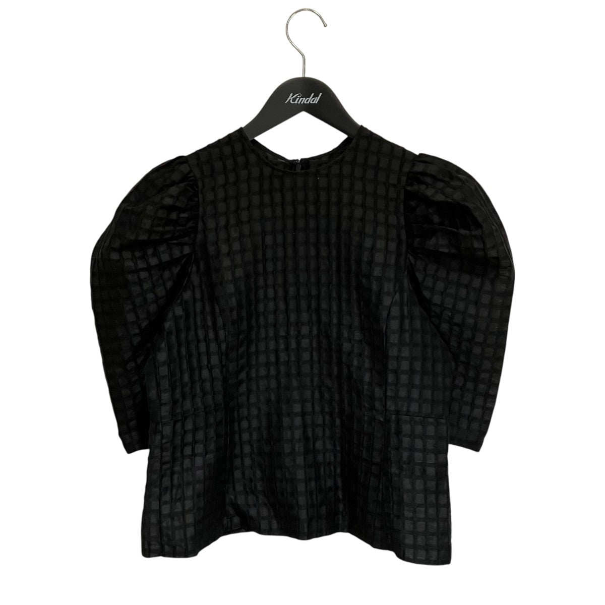 SHE Tokyo GIA WAFFLEリネンブラウスS-BL-72 古着・中古-1枚目のアイテム画像