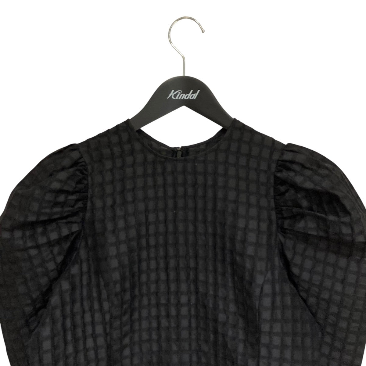 SHE Tokyo GIA WAFFLEリネンブラウスS-BL-72 古着・中古-3枚目のアイテム画像