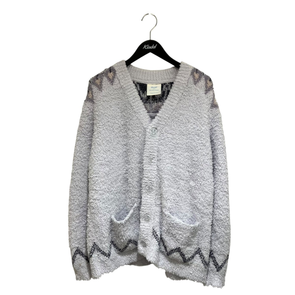 HOMMEジェラートJamesフェアアイルJQDカーディガンPMNT245073