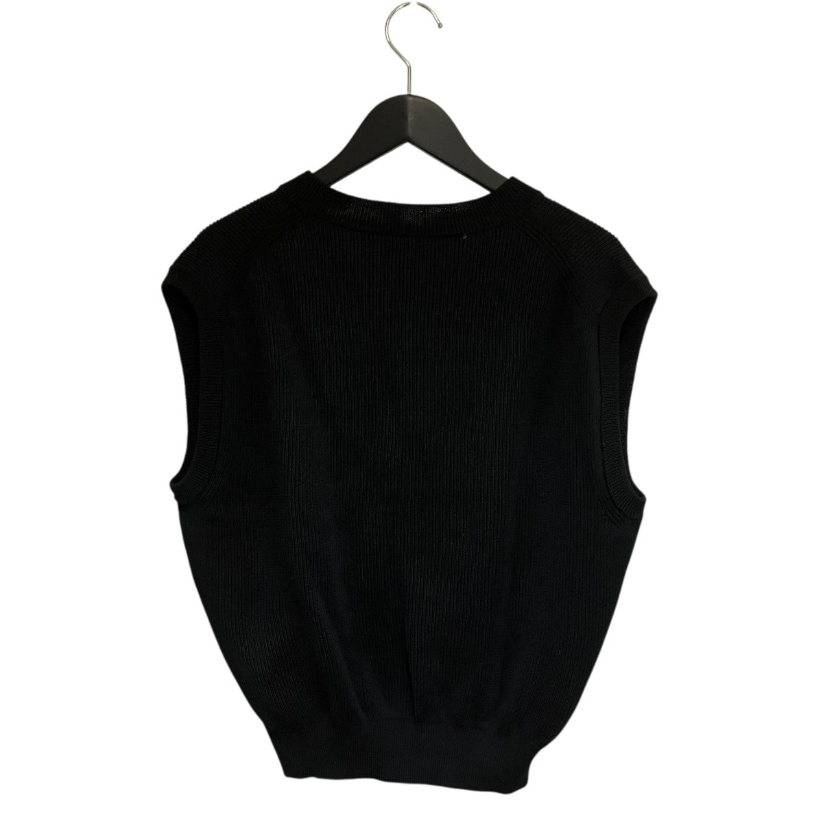 FLAT YARN RIB KNIT VESTニットベストA25SV03SY