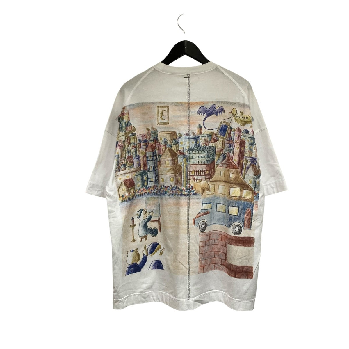 SHINYA KOZUKA OFF TO THE PAINTING WORLDTシャツ2501SK113D 古着・中古-2枚目のアイテム画像