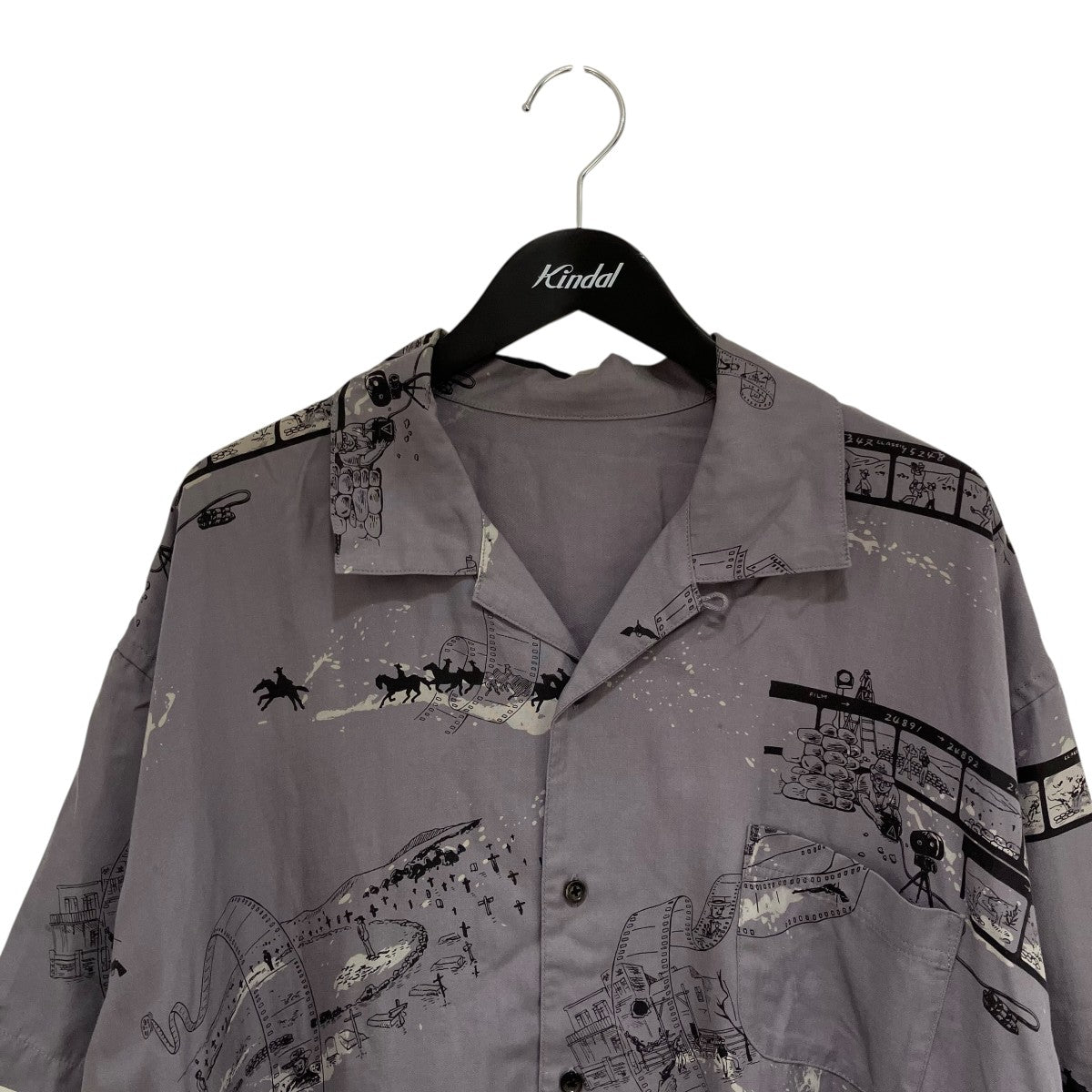 Porter Classic ALOHA SHIRT SERGIO LEONEアロハシャツ 古着・中古-3枚目のアイテム画像