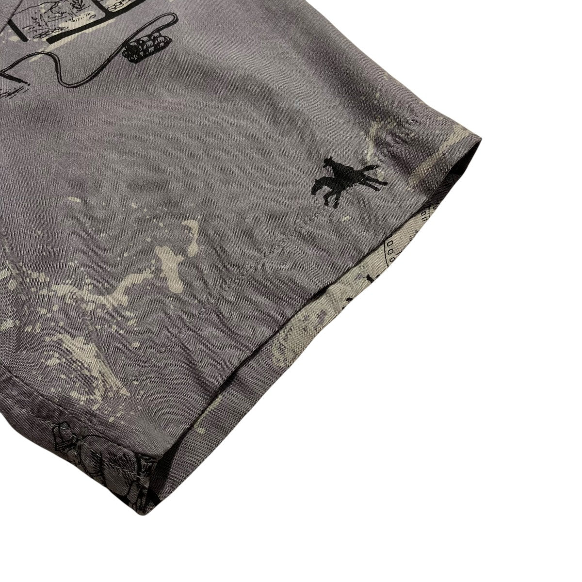 Porter Classic ALOHA SHIRT SERGIO LEONEアロハシャツ 古着・中古-4枚目のアイテム画像