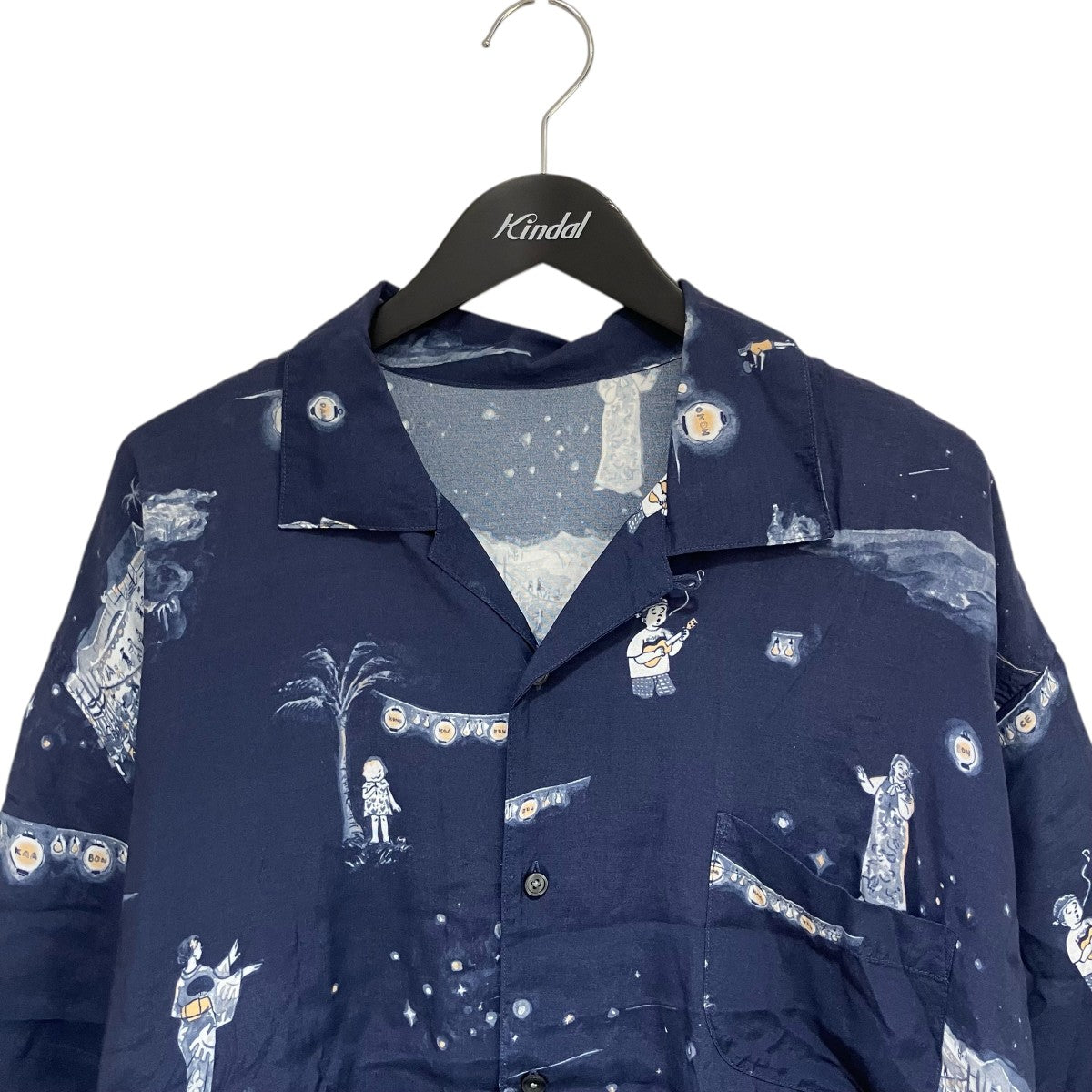 Porter Classic BON DANCE ALOHA SHIRTアロハシャツ 古着・中古-3枚目のアイテム画像