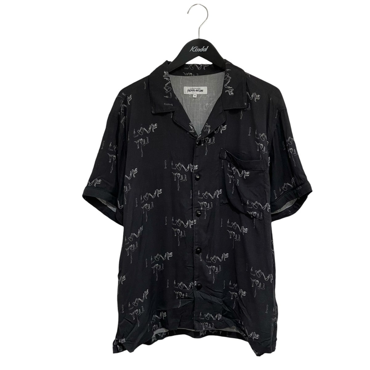Fucking Awesome LOVE YOU Club Shirt半袖シャツ 古着・中古-1枚目のアイテム画像