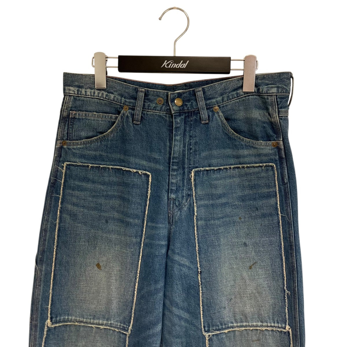 Name．(ネーム) 25AWDENIM PAINTER PANTS with Kurryデニム