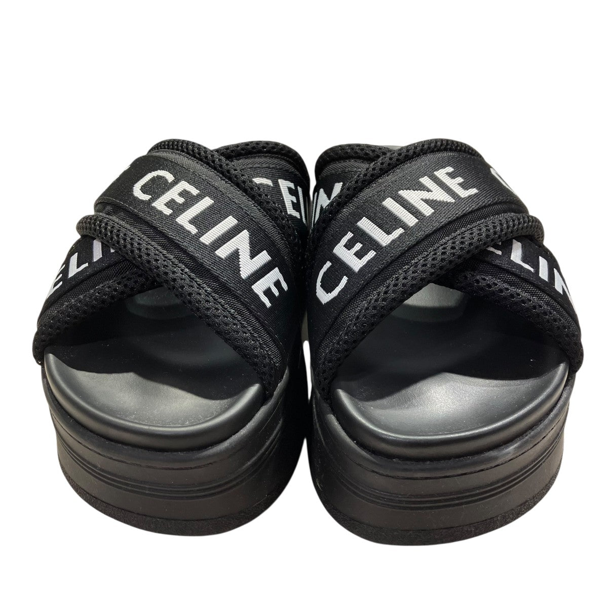 CELINE ブロックスライド 厚底サンダルビーチサンダル0223 古着・中古-2枚目のアイテム画像