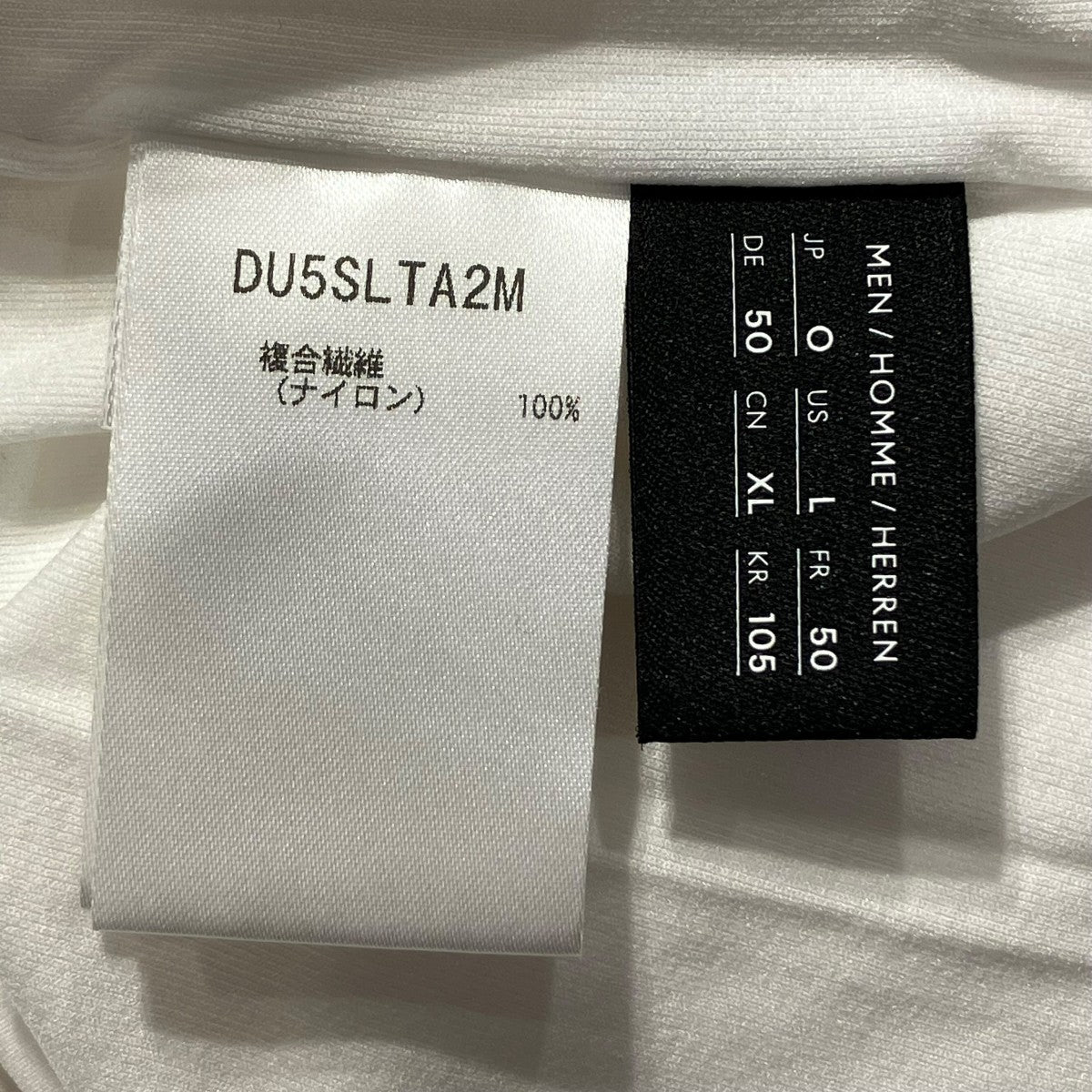 ダブルテーラリングクルーネックシャツ長袖TシャツDU5SLTA2M