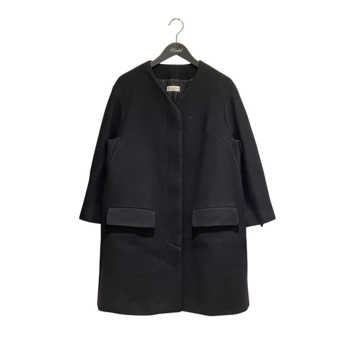 格安 dries van noten コットン コート S ドリスヴァンノッテン DRIES VAN NOTEN（ドリスヴァンノッテン）ステンカラーコート