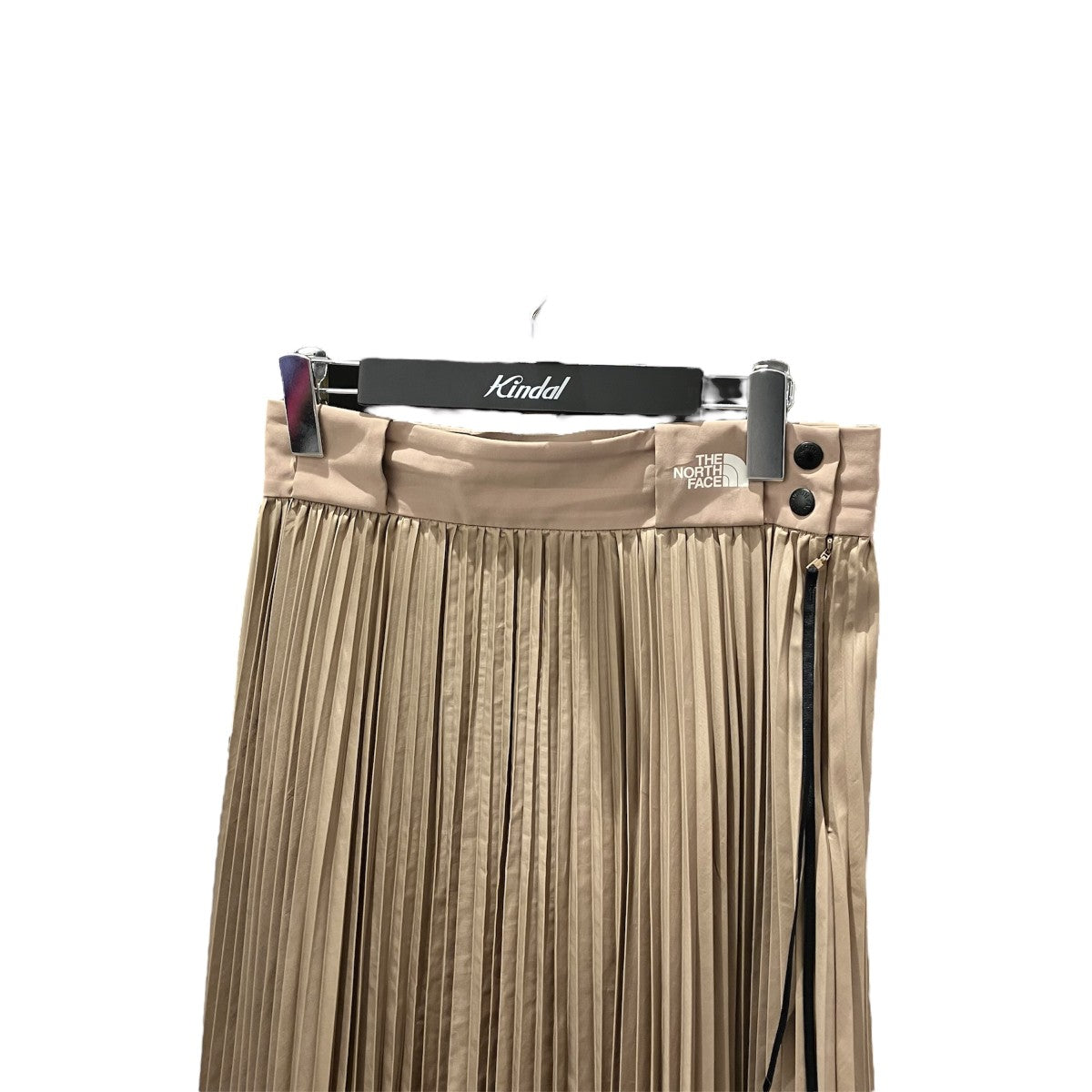 THE NORTH FACE×HYKE WMNS Tec Pleated Skirt Tanナイロン