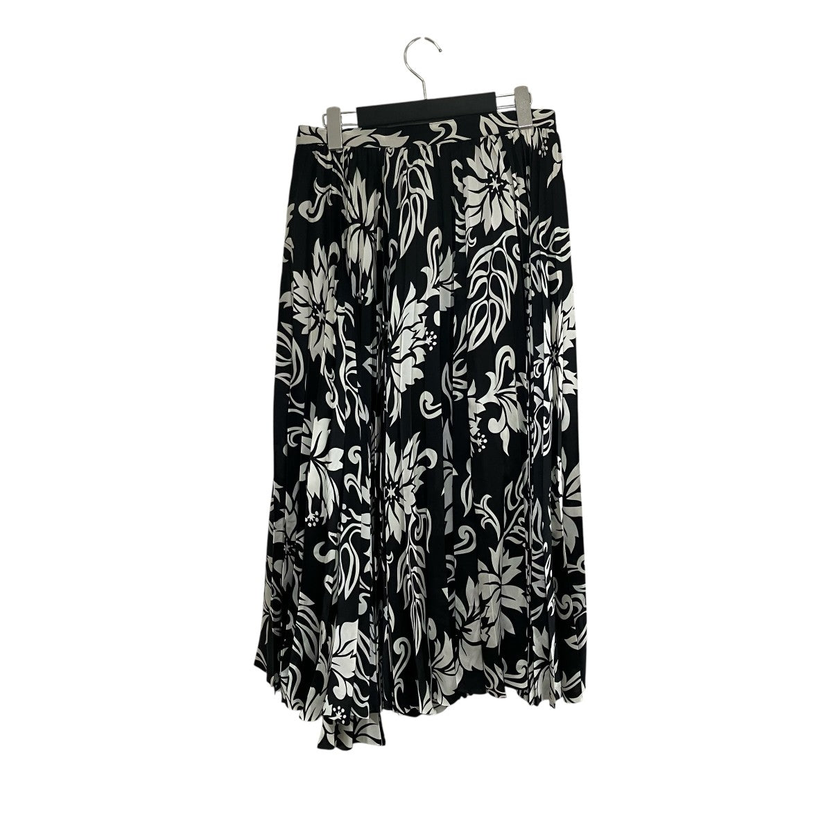 sacai 24SSFloral Print Skirt プリーツスカート総柄スカート24-07054 古着・中古-2枚目のアイテム画像