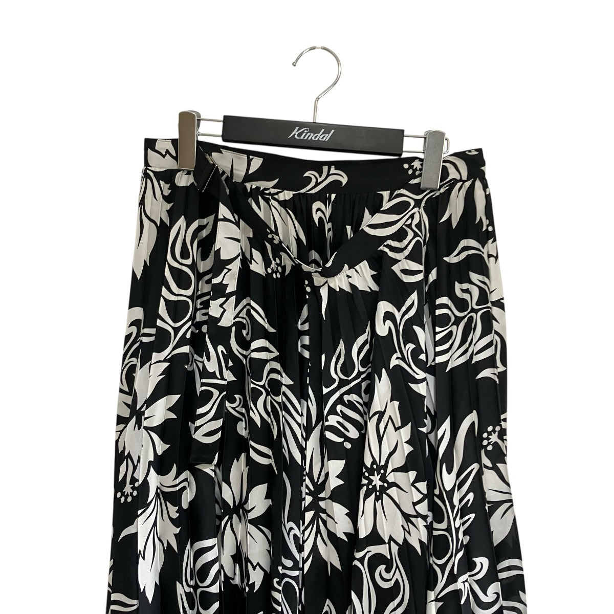 sacai 24SSFloral Print Skirt プリーツスカート総柄スカート24-07054 古着・中古-3枚目のアイテム画像