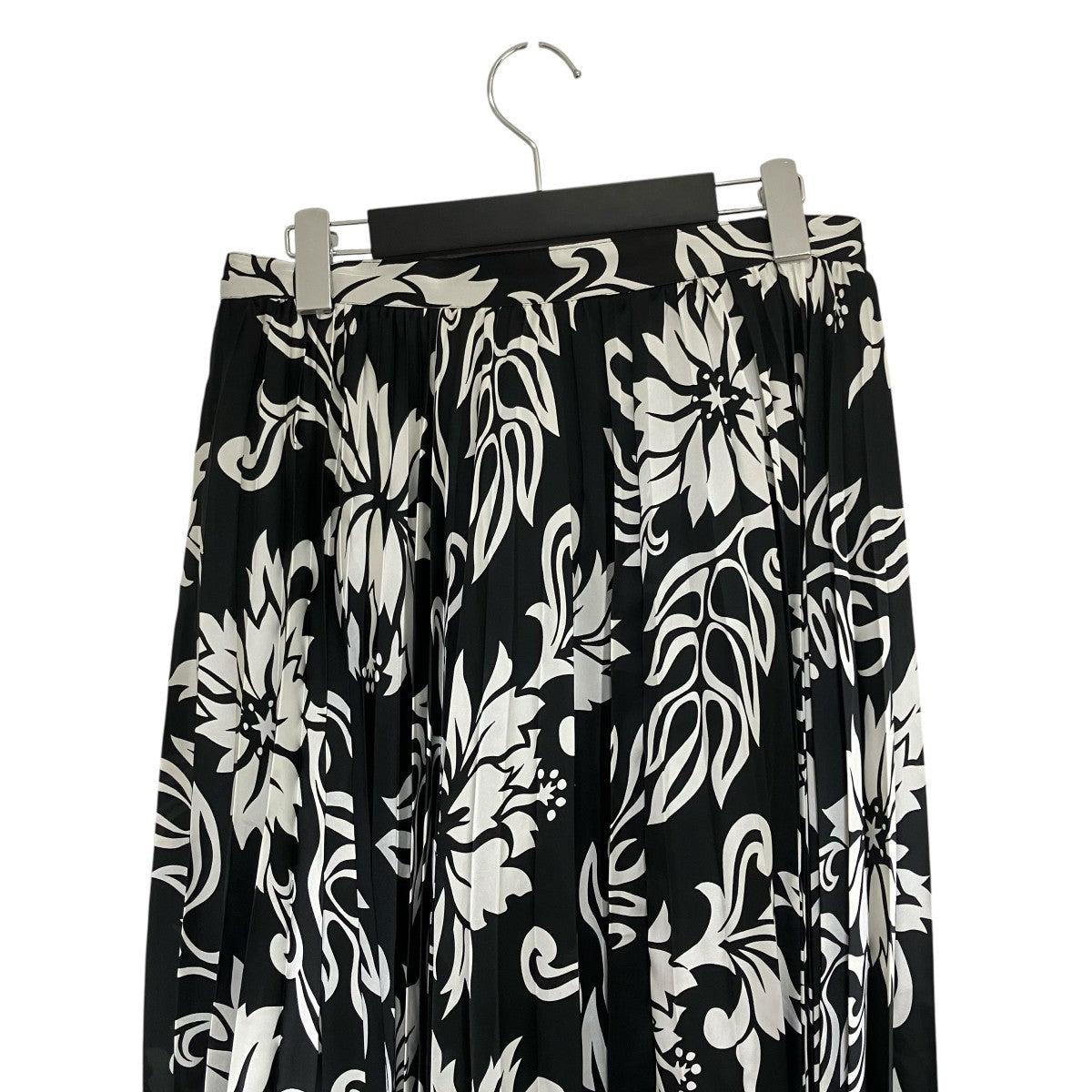 sacai 24SSFloral Print Skirt プリーツスカート総柄スカート24-07054 古着・中古-4枚目のアイテム画像
