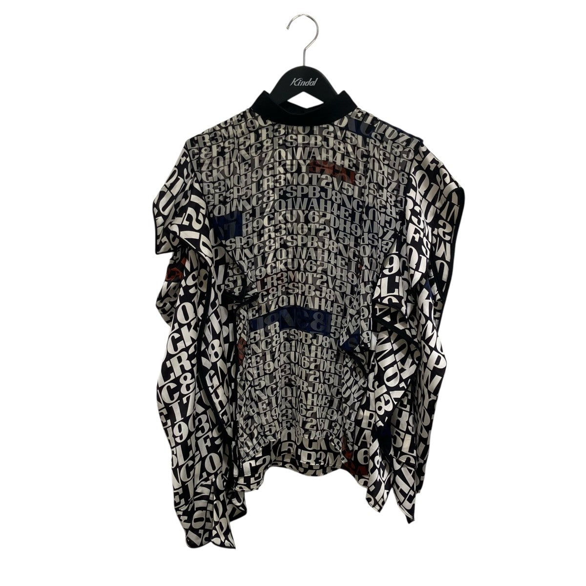 sacai x Alexander Girard総柄ブラウス20-05294 古着・中古-1枚目のアイテム画像